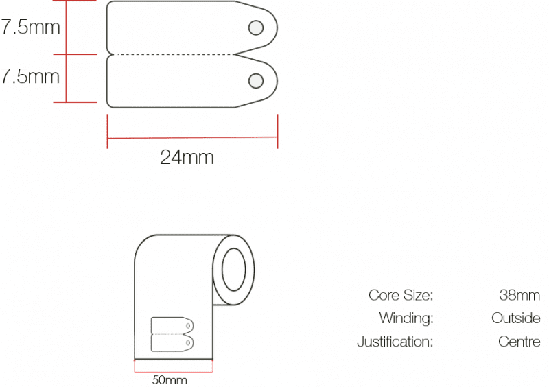 JSE-1524-38W (for Chains & Threads)