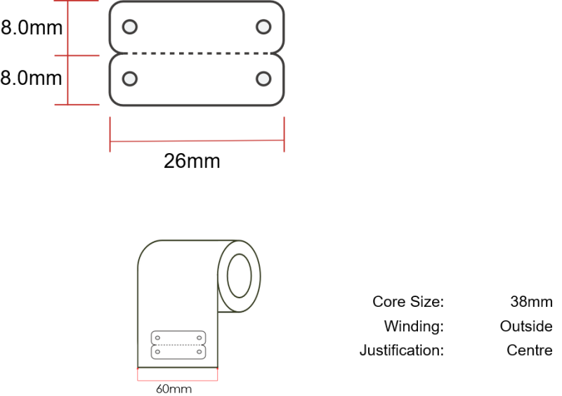 JSE-0826-38W (for Chains & Threads)
